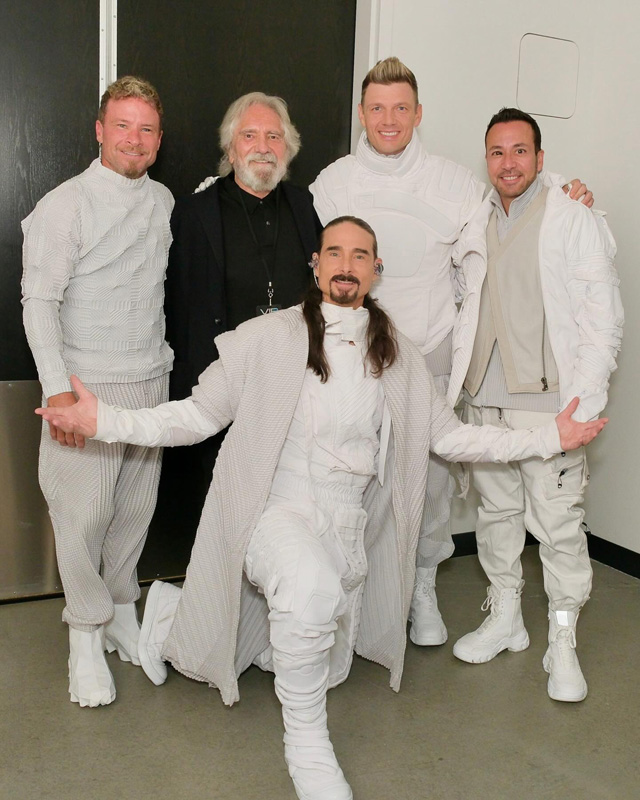 Geezer Butler and Backstreet Boys