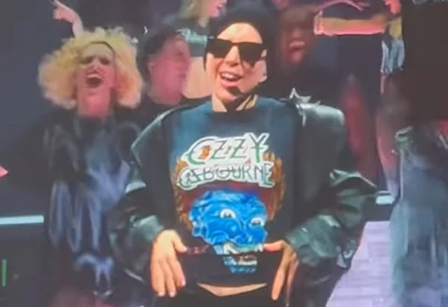 LADY GAGA Pays Tribute To OZZY OSBOURNE