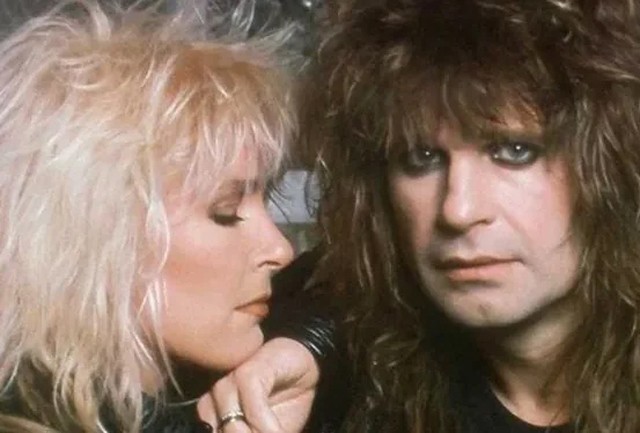 Lita Ford and Ozzy Osbourne