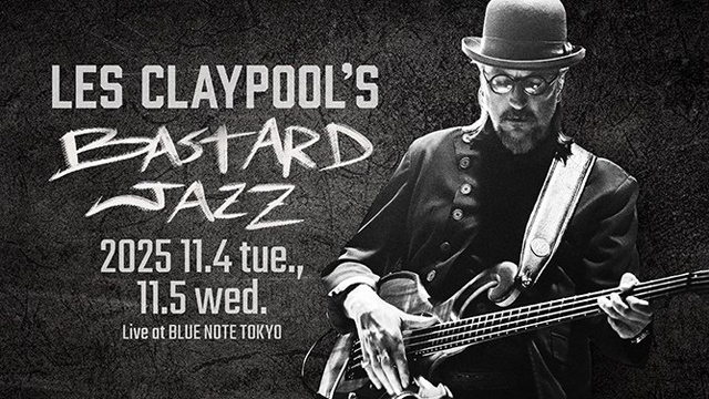 LES CLAYPOOL'S BASTARD JAZZ - TOKYO 2025