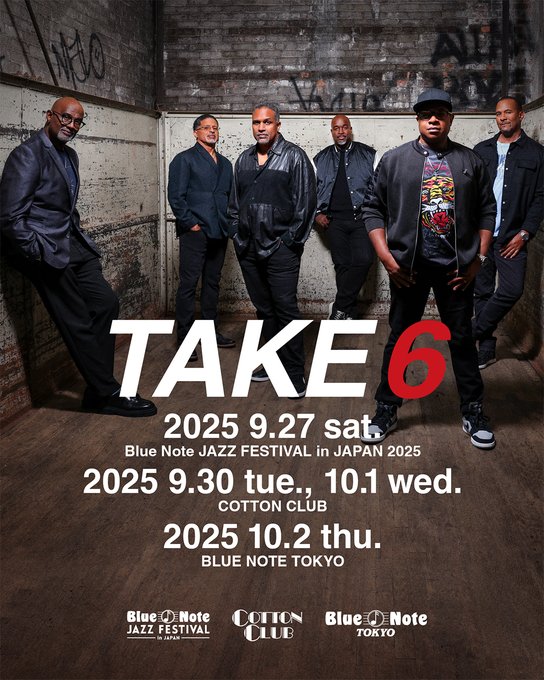 Take 6 Japan Tour 2025