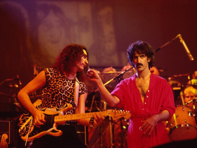 Steve Vai and Frank Zappa - Image: Gary Gershoff / Getty Images