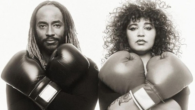 Thundercat and Remi Wolf, photo by Neil Krug,