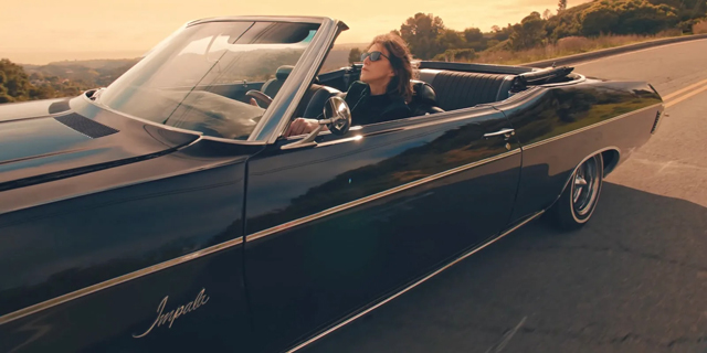 Charlotte Gainsbourg in “Blurry Moon,” directed by Anthony Vaccarello