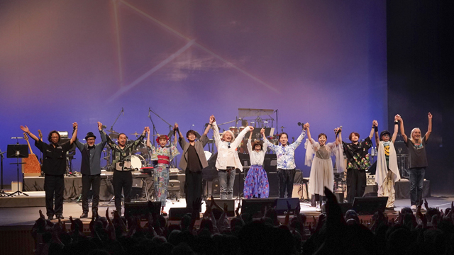 BSフジ『大滝詠一「ナイアガラ・レコード」50周年記念ライブ』　Photo by 永井峰穂