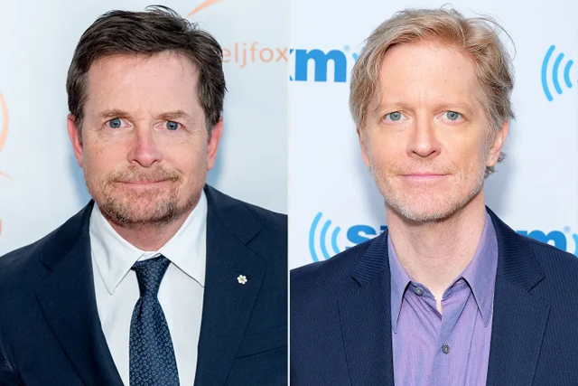 Michael J. Fox and Eric Stoltz - Credit : Roy Rochlin/FilmMagic; Matthew Eisman/Getty