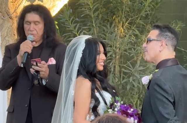 Anthrax’s Charlie Benante Marries Carla Harvey in Wedding Officiated by Gene Simmons