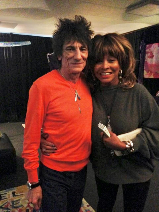 Ronnie Wood, Tina Turner
