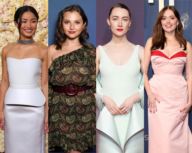 Anna Sawai, Mia McKenna-Bruce, Saoirse Ronan and Aimee Lou Wood. Composite: Reuters/Getty/Alamy