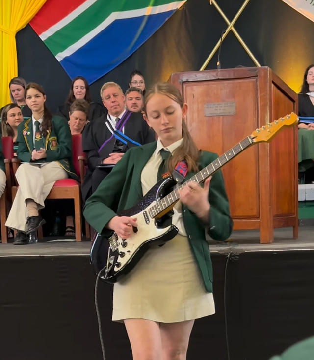 Erin Phelan (Image credit: Camps Bay High School Instagram)