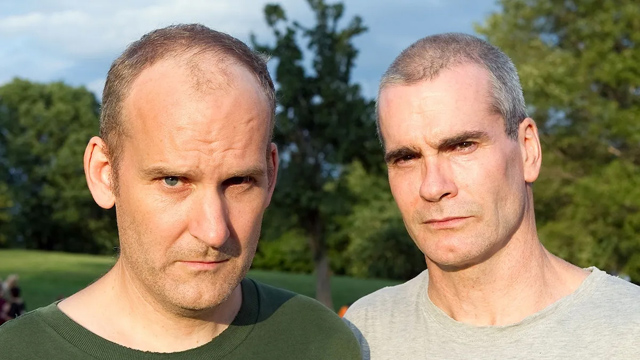 Ian MacKaye and Henry Rollins, photo by Paul Morigi/WireImage