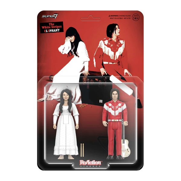 Super7 - The White Stripes ReAction Figures Wave 02 (Elephant)