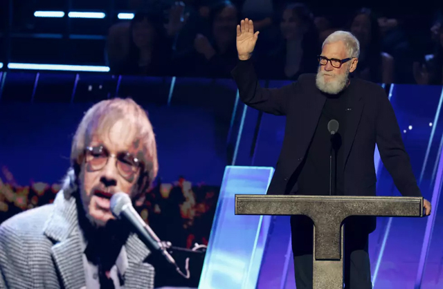 David Letterman Inducts Warren Zevon into Rock Hall