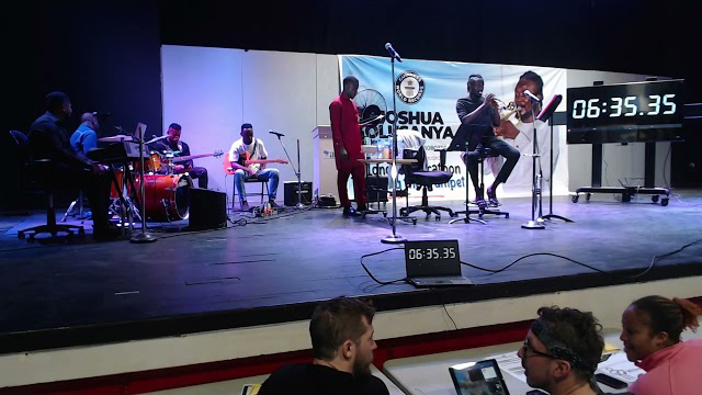 Joshua Olusanya - GUINNESS WORLD RECORD LONGEST MARATHON PLAYING TRUMPET