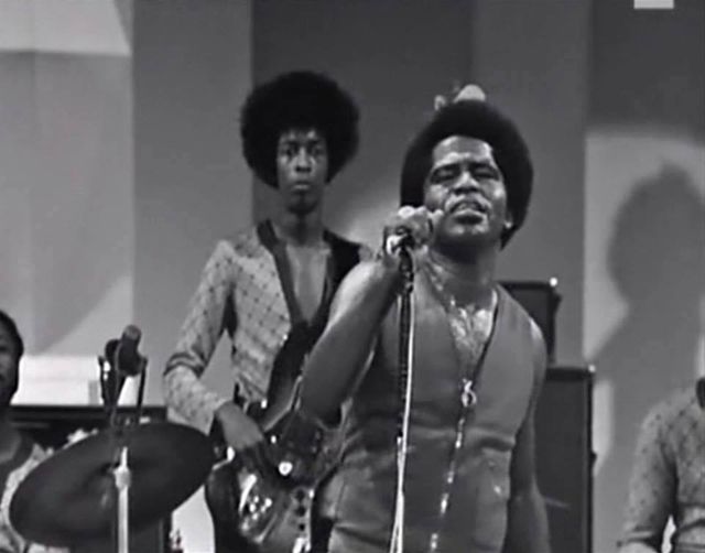 James Brown with Bootsy Collins