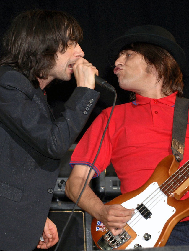 Bobby Gillespie and Mani