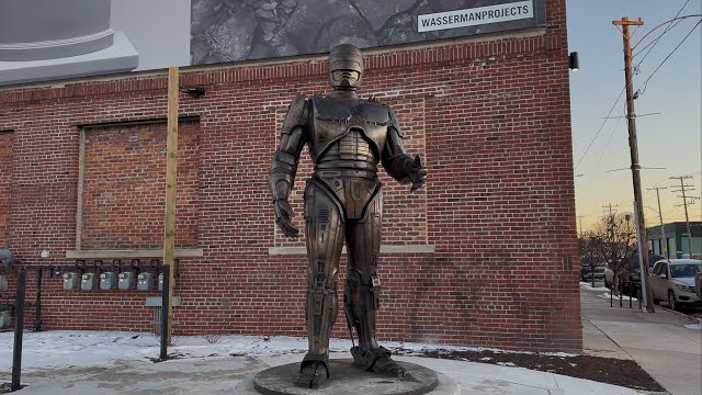 RoboCop Statue Debuted in Detroit’s Eastern Market