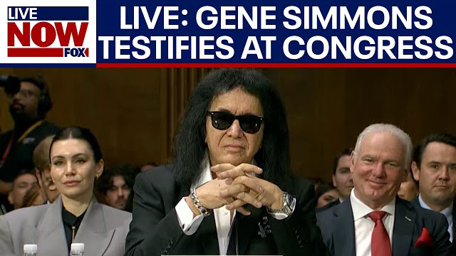Gene Simmons of KISS testifies @ Congress, Music Fairness Act