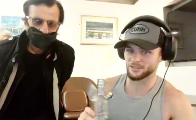 Ed Matthews With Ringo Starr