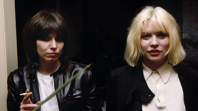 Chrissie Hynde and Debbie Harry @Chris Stein