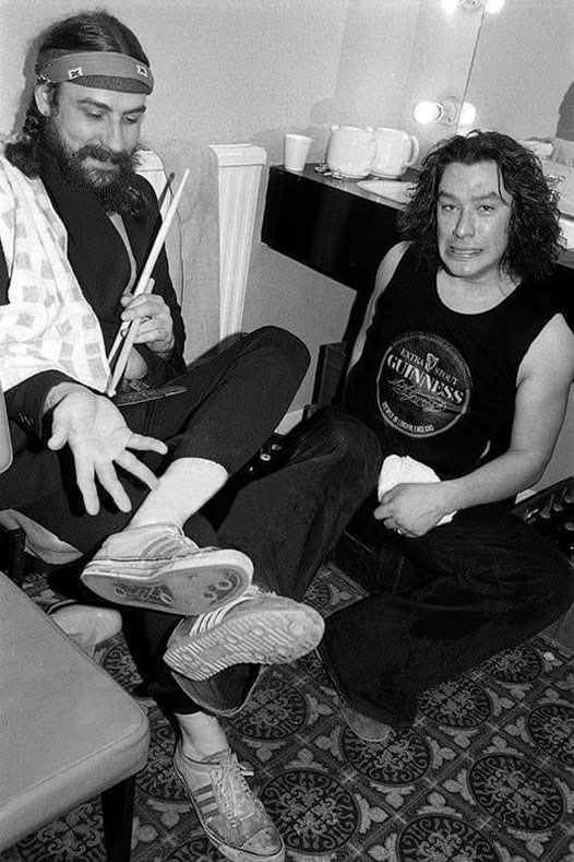 Bill Ward & Alex Van Halen in 1978