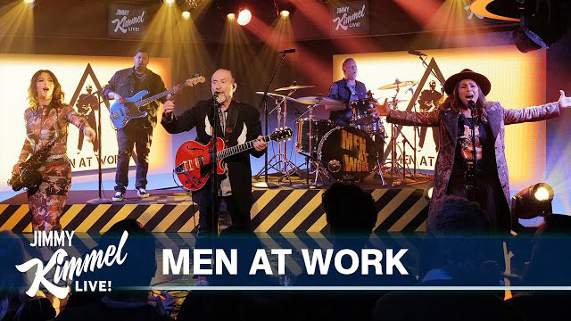 Men At Work – Jimmy Kimmel Live