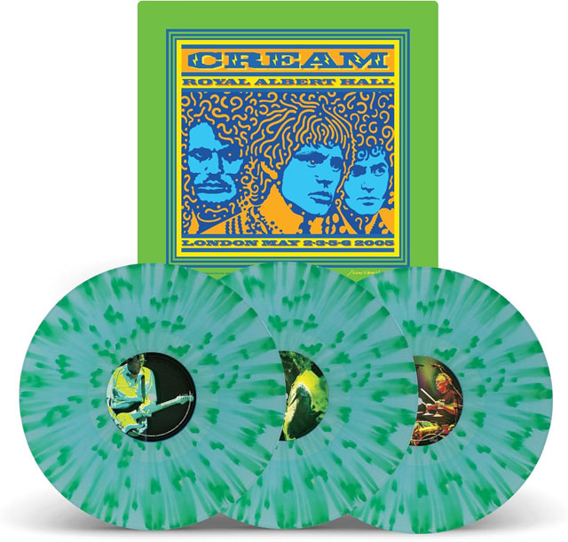 Cream / Royal Albert Hall, London, May 2-3-5-6 2005 (Live) - Blue & Green Splatter Vinyl 3LP