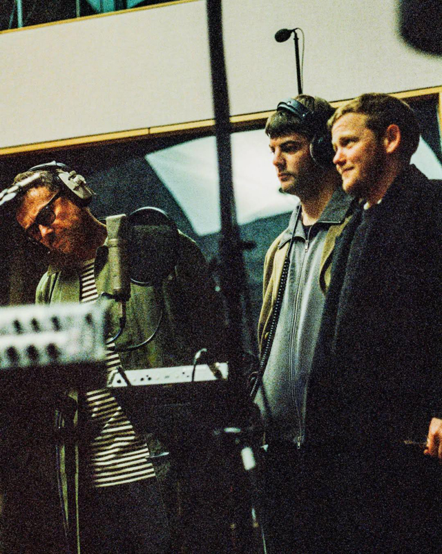 Damon Albarn, Grian Chatten, and Kae Tempest (photo by Lawrence Watson)