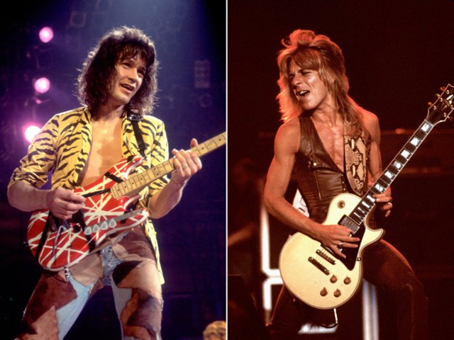 Eddie Van Halen and Randy Rhoads - Credit: Paul Natkin / John Atashian / Getty Images