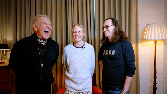 Rush - Geddy Lee, Alex Lifeson and Anika Nilles