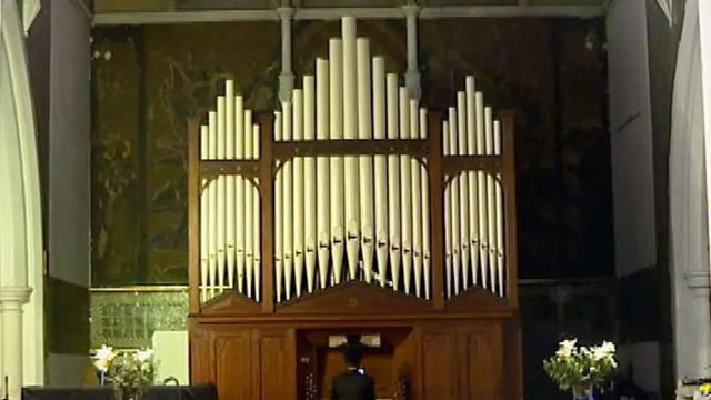 church organ (c)BBC