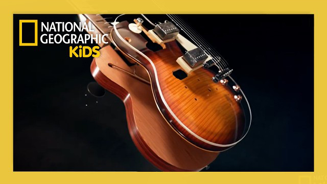 Nat Geo Kids - Learn How Electric Guitars Are Made! | Made in a Day