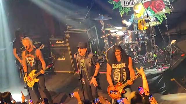 Steven Adler Reunited With Slash, Duff, and Gilby Clarke - March 23, 2026