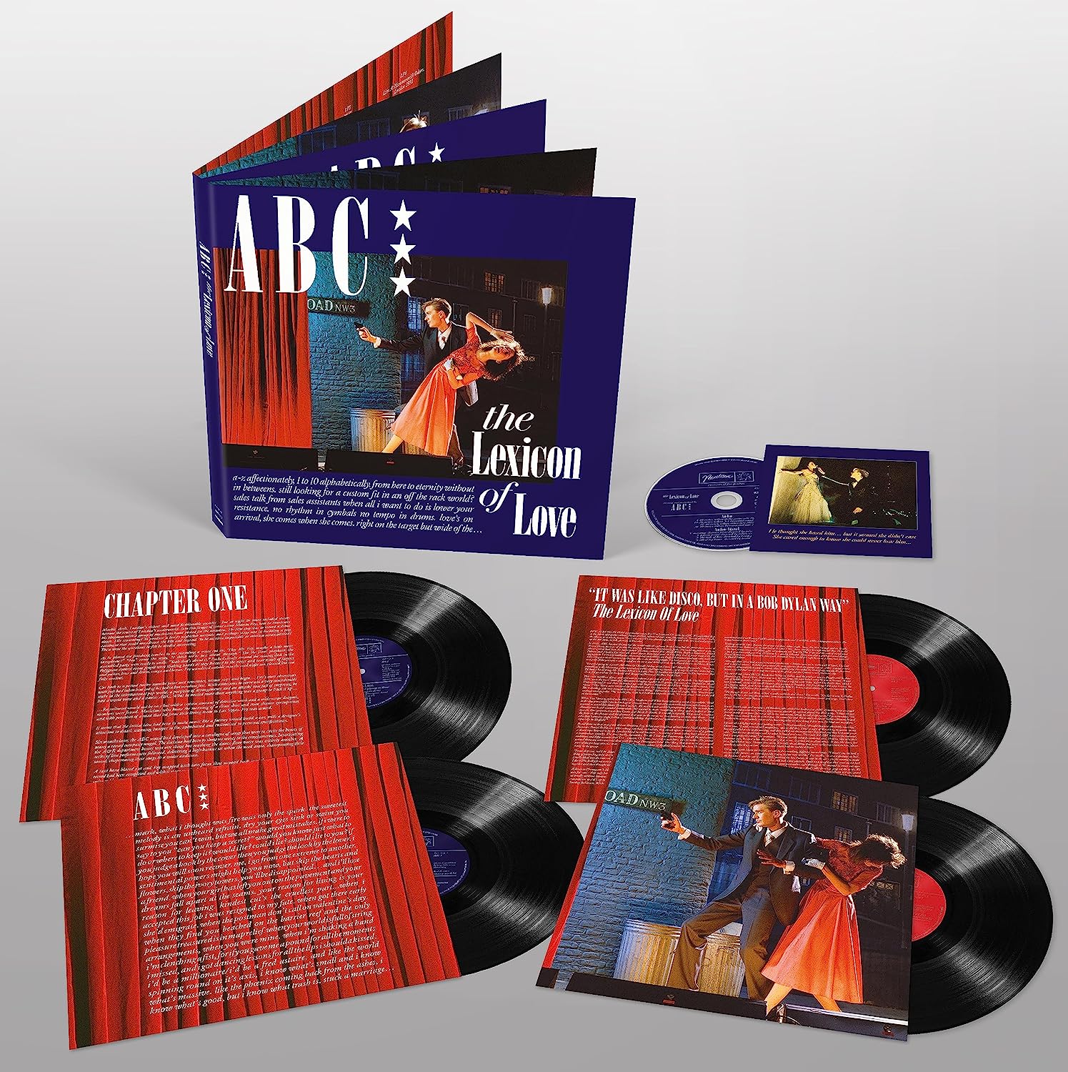 ABC『The Lexicon of Love』40周年記念 4LP＋Blu-rayボックスセットと 