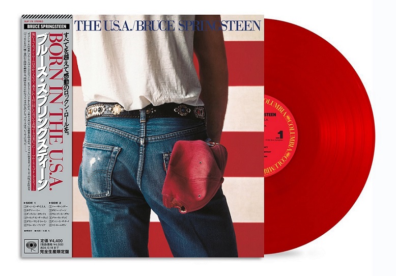 ブルース・スプリングスティーン『Born in the U.S.A.』40周年記念カラーヴァイナル発売 - amass